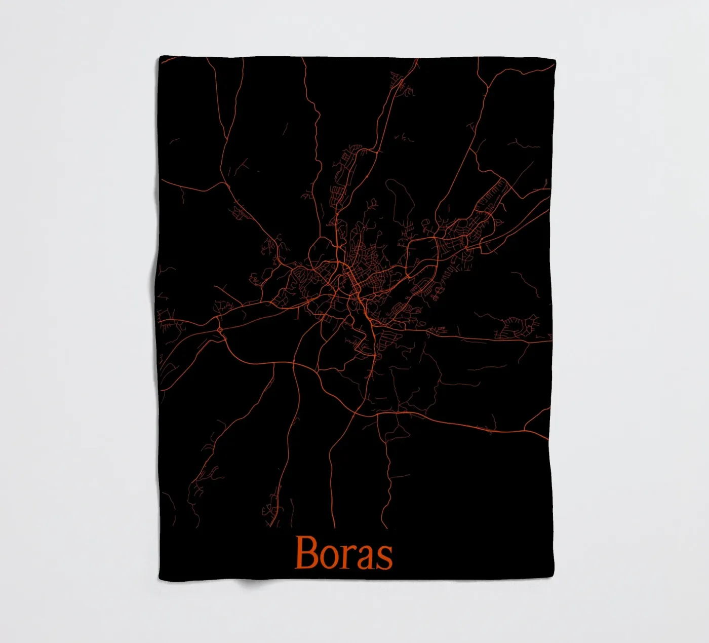 Boras fleece blanket by MiMap