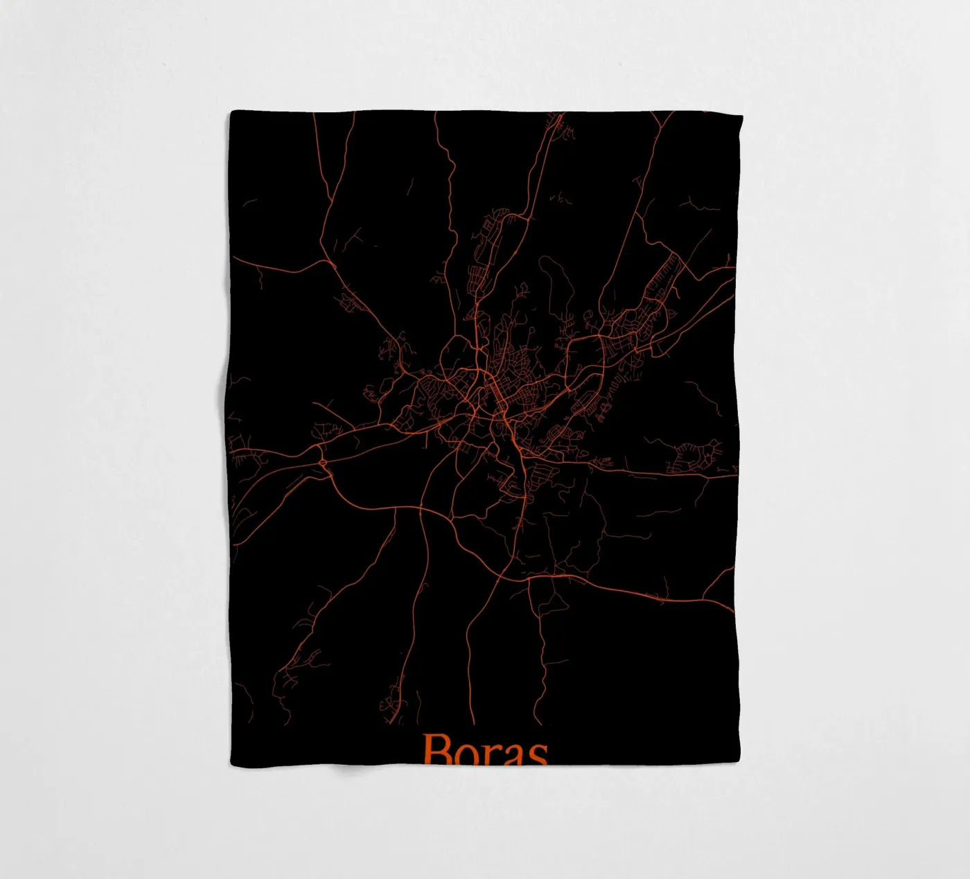 Boras fleece blanket by MiMap