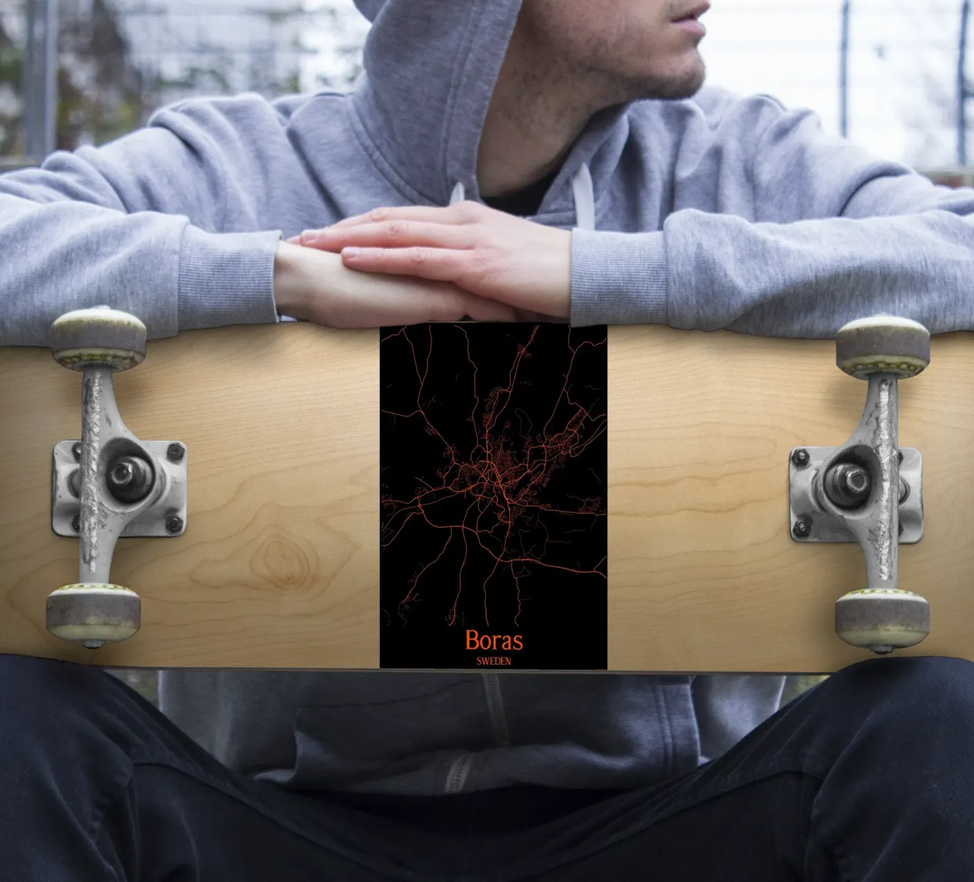 Boras sticker van MiMap
