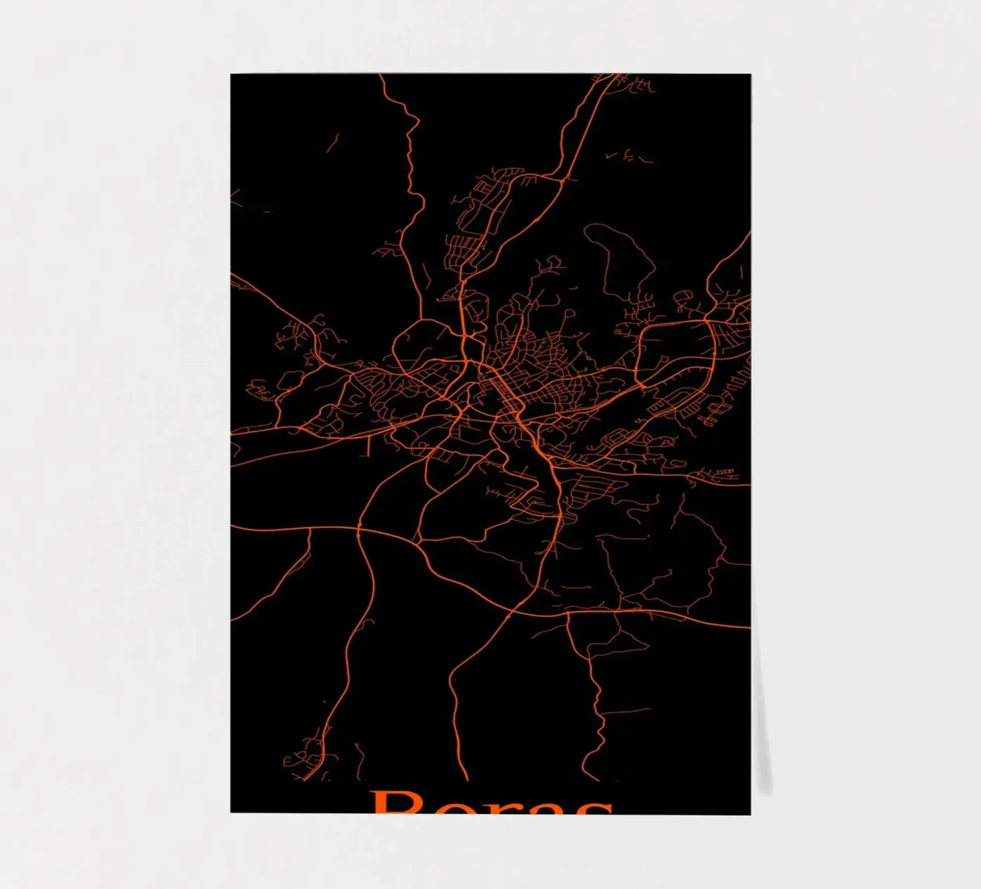 Boras stickervel van MiMap