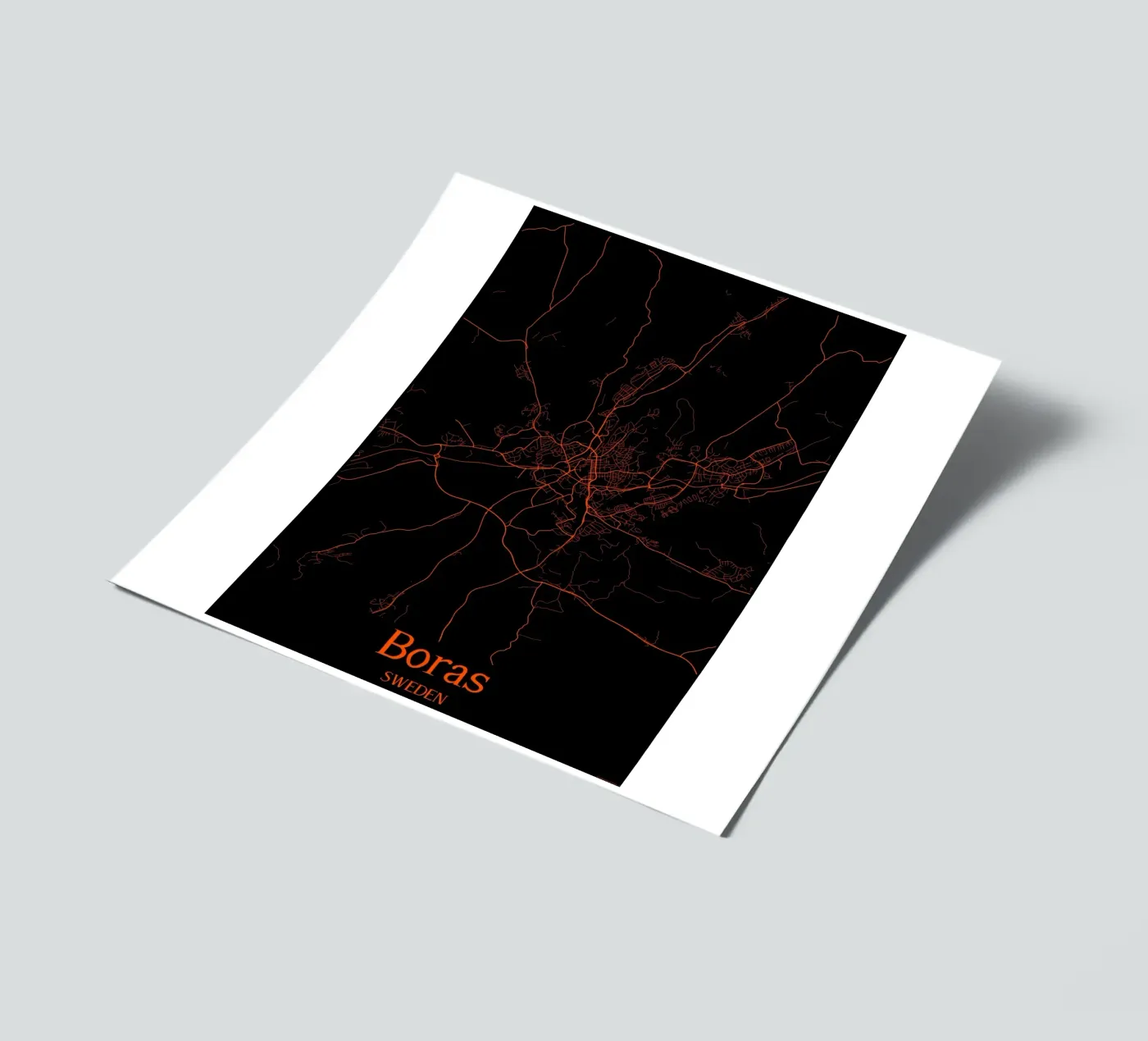 Boras stickervel van MiMap