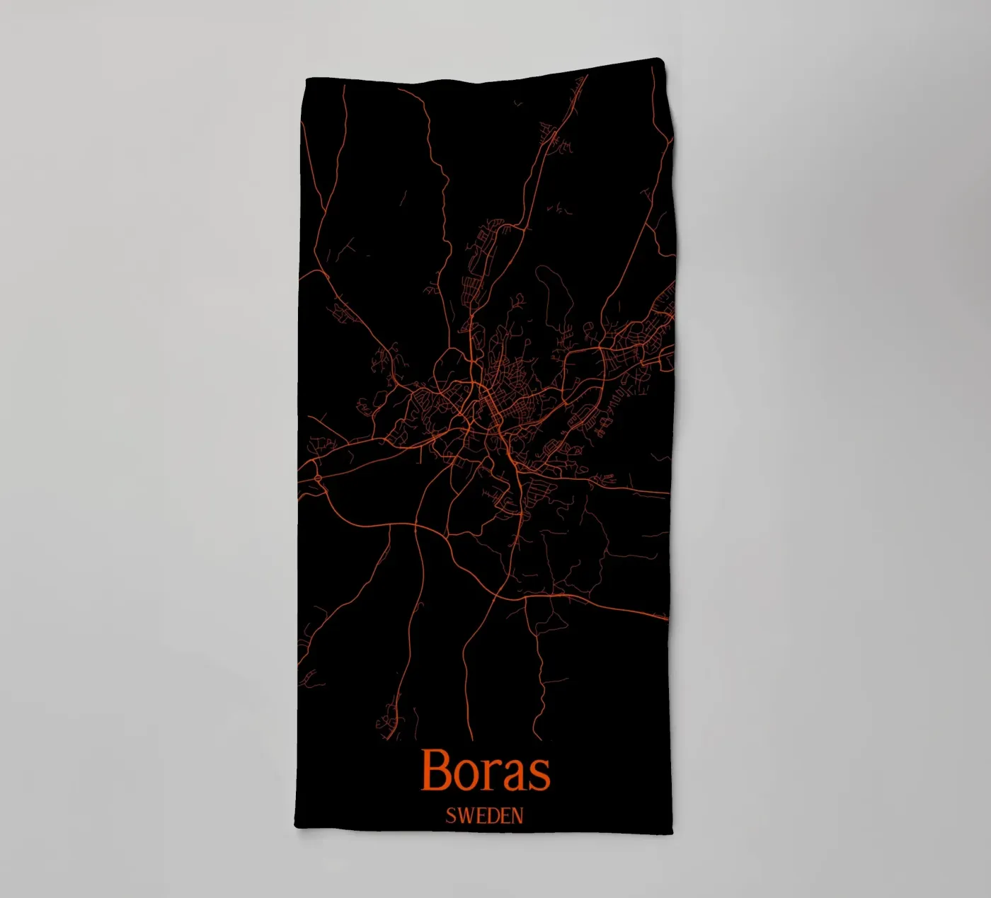 Boras badhanddoek van MiMap