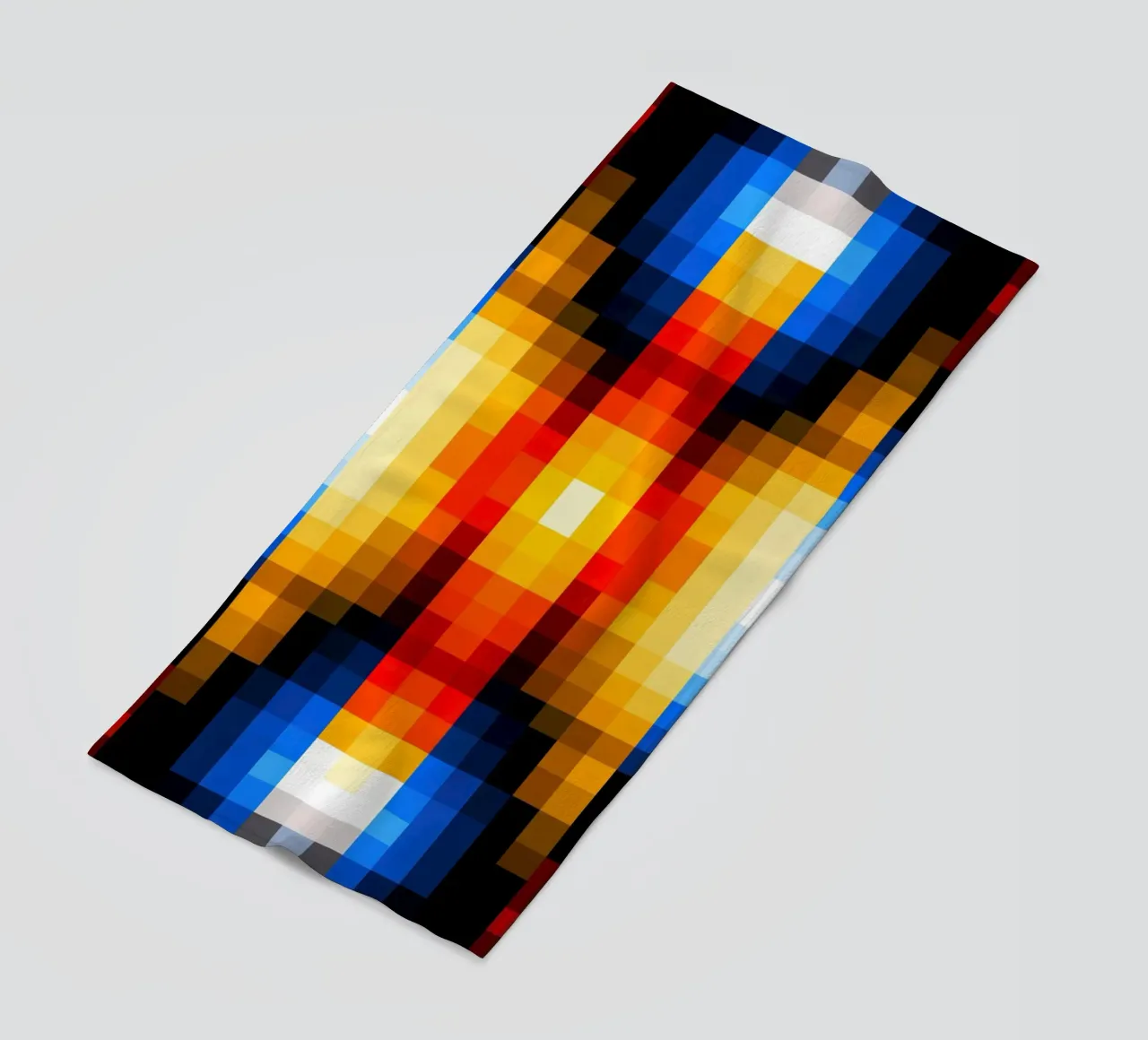 Mandala del computer retrò | Centrale elettrica visiva telo mare da Autofocus