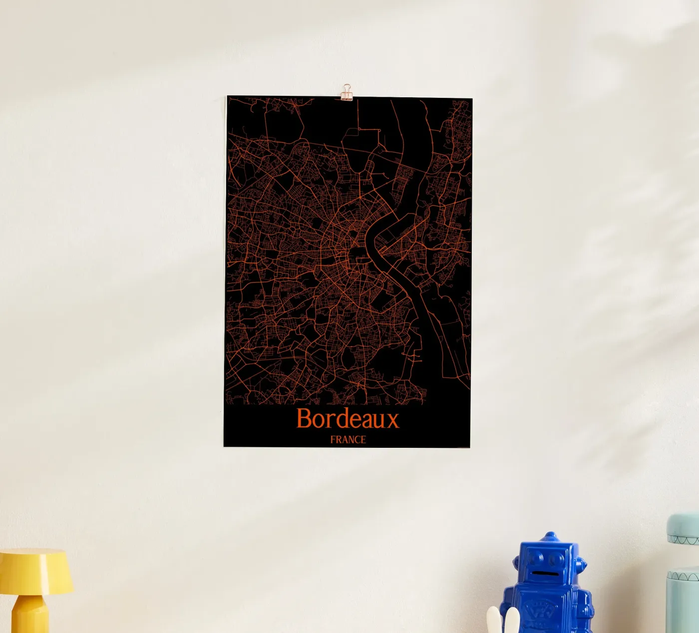 Bordeaux poster van MiMap