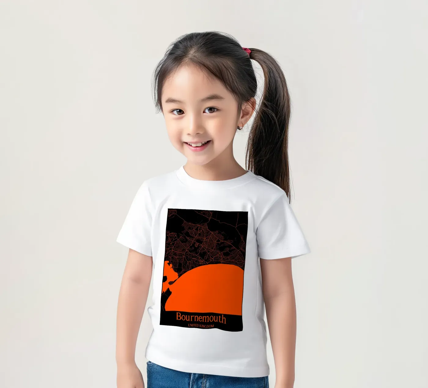 Bournemouth kinder t-shirt van MiMap