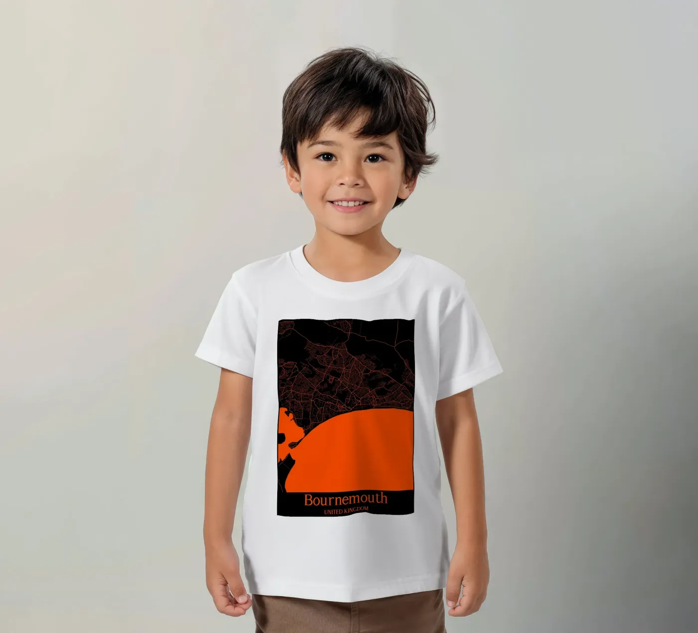 Bournemouth kinder t-shirt van MiMap