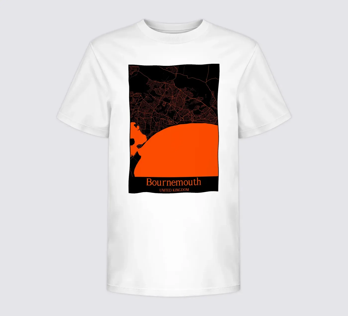Bournemouth kinder t-shirt van MiMap