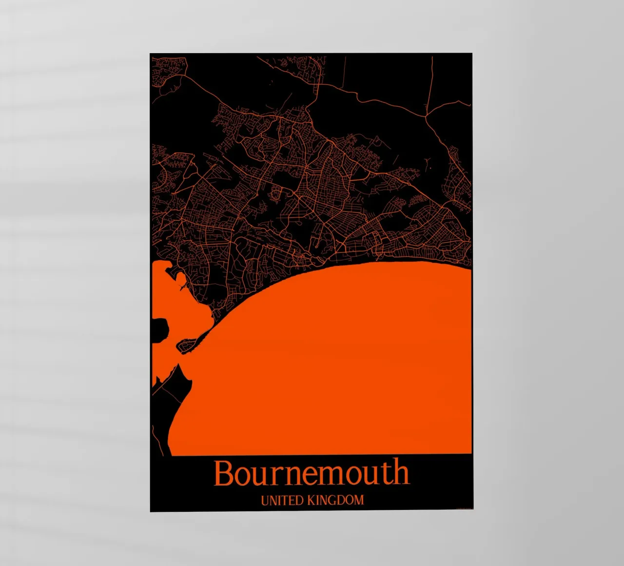 Bournemouth pellicola backlit da MiMap