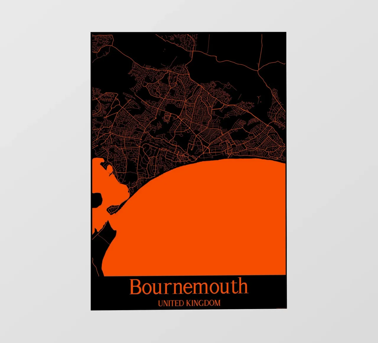 Bournemouth pellicola backlit da MiMap