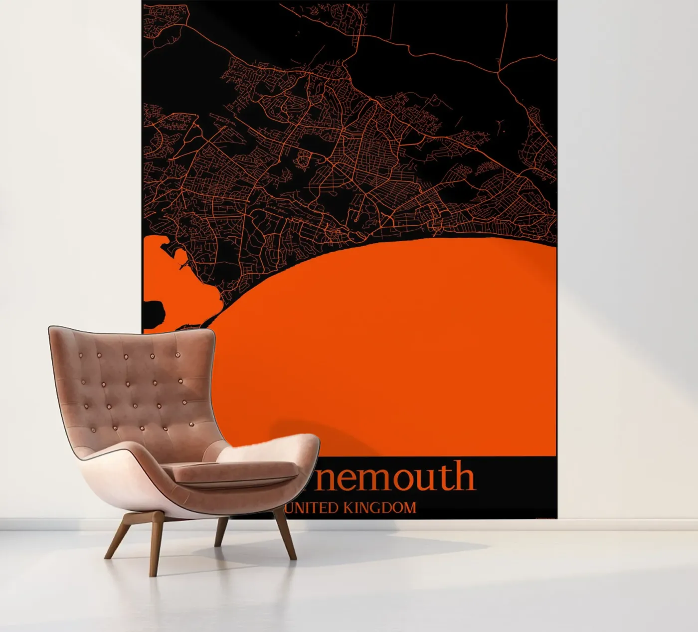 Bournemouth papier peint photo de MiMap