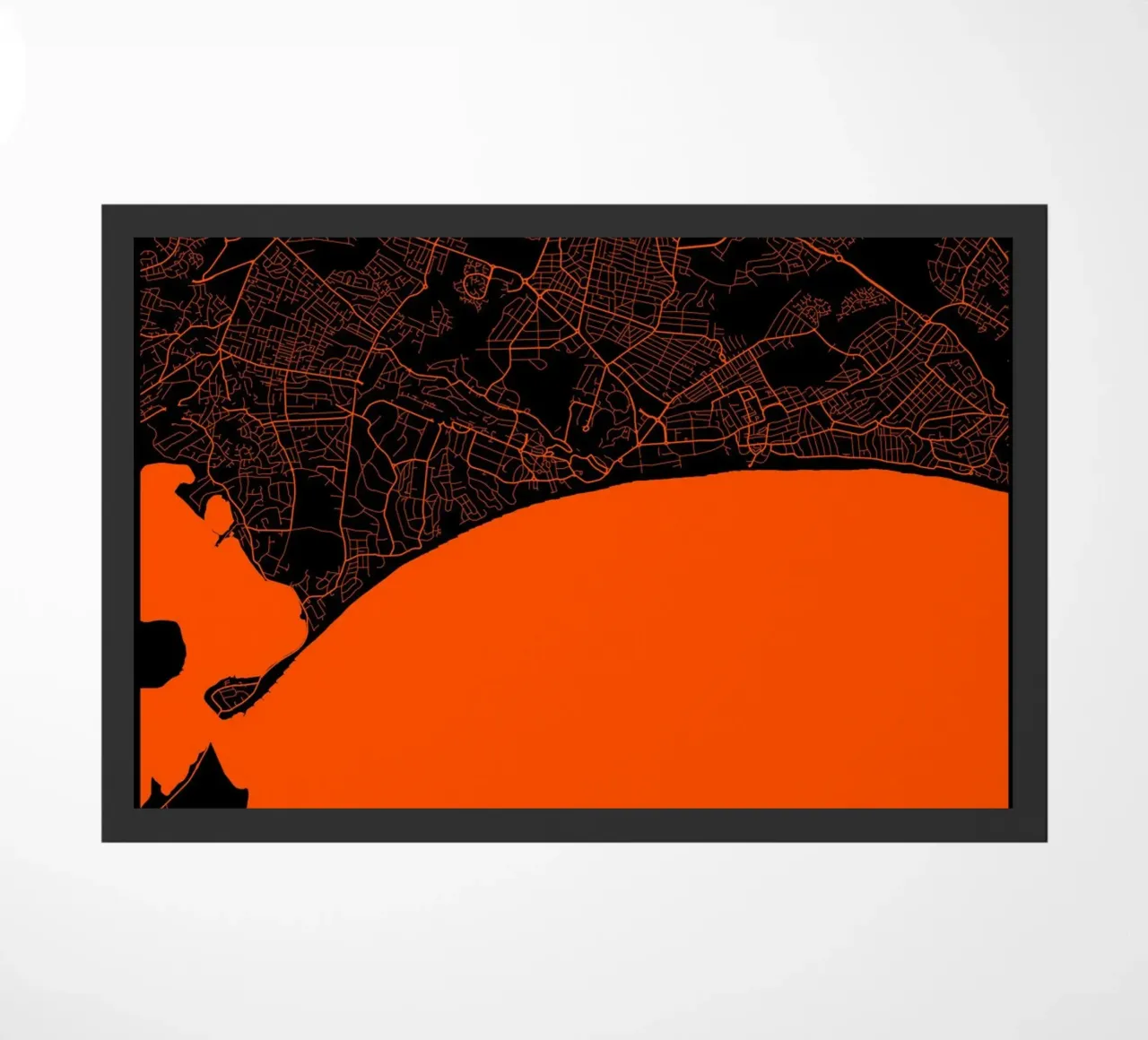 Bournemouth deurmat van MiMap