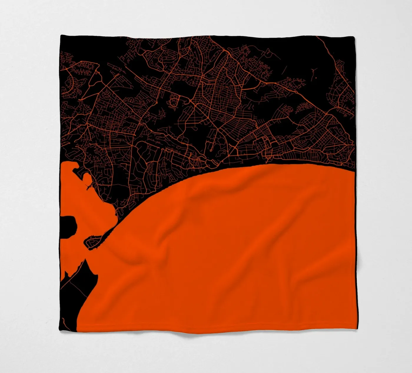 Bournemouth Fleecedecke von MiMap