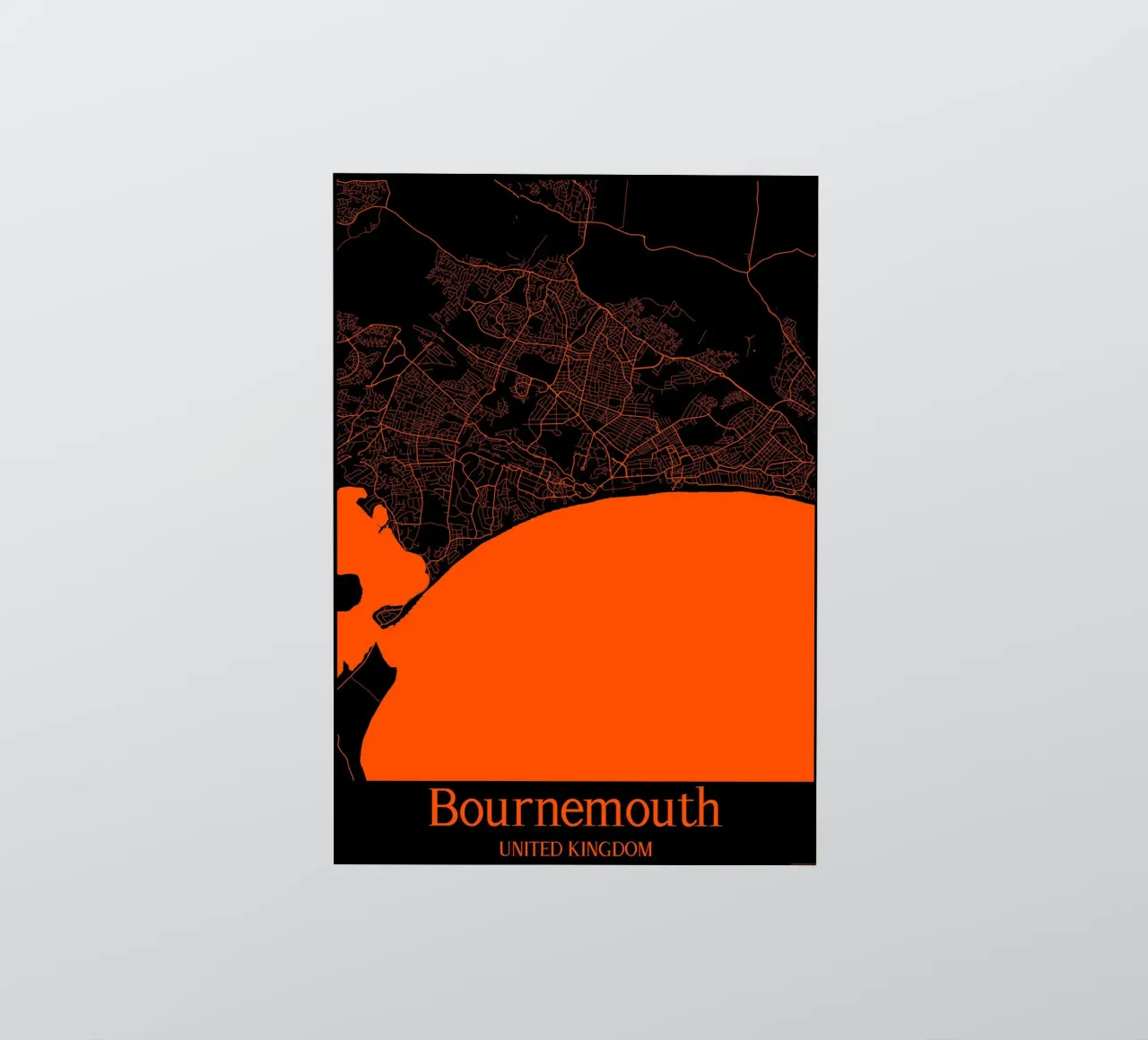 Bournemouth sticker van MiMap