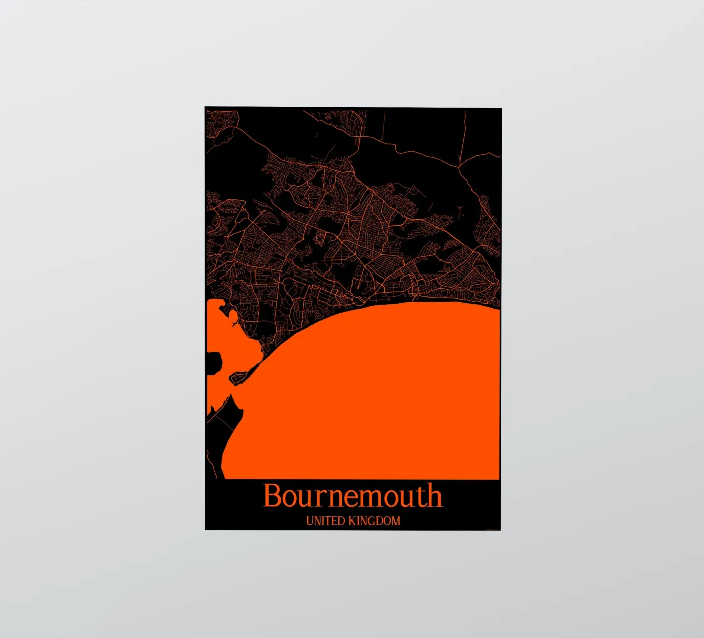 Bournemouth sticker van MiMap