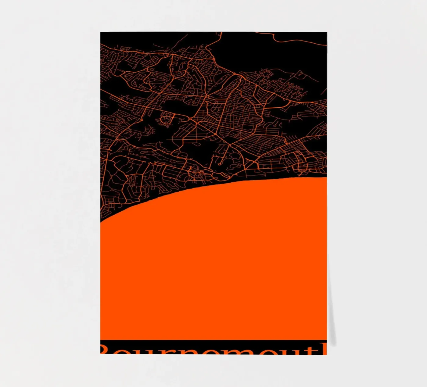 Bournemouth stickervel van MiMap