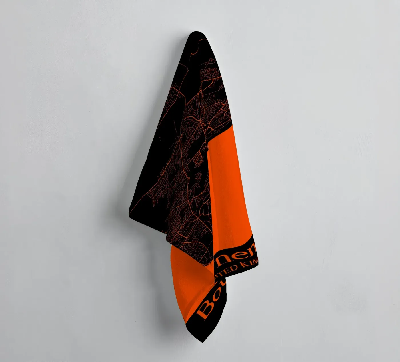 Bournemouth badhanddoek van MiMap