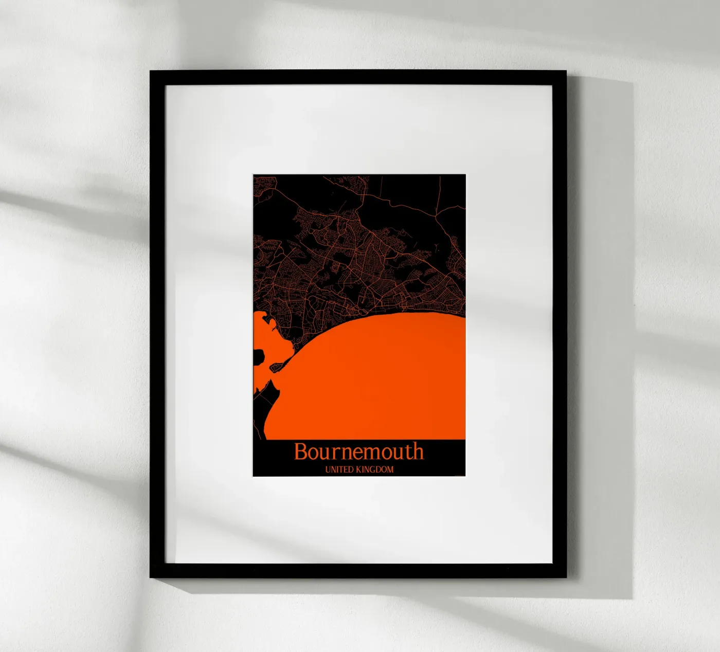 Bournemouth poster van MiMap