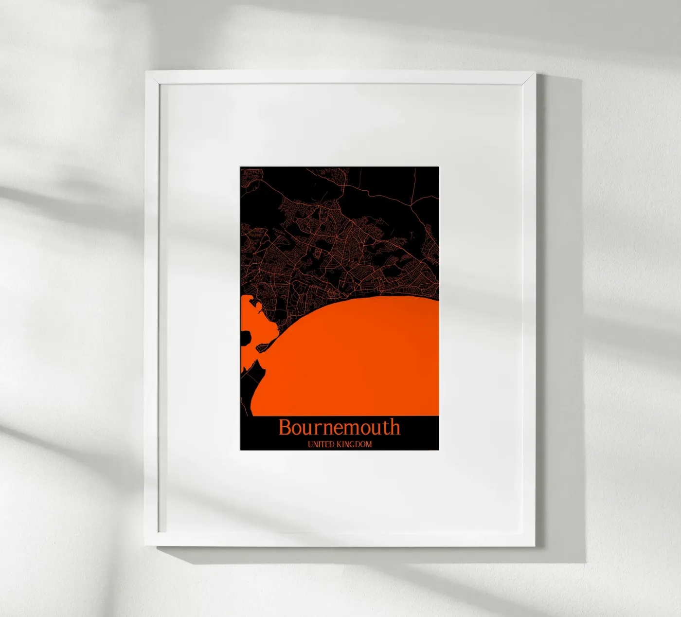 Bournemouth poster van MiMap