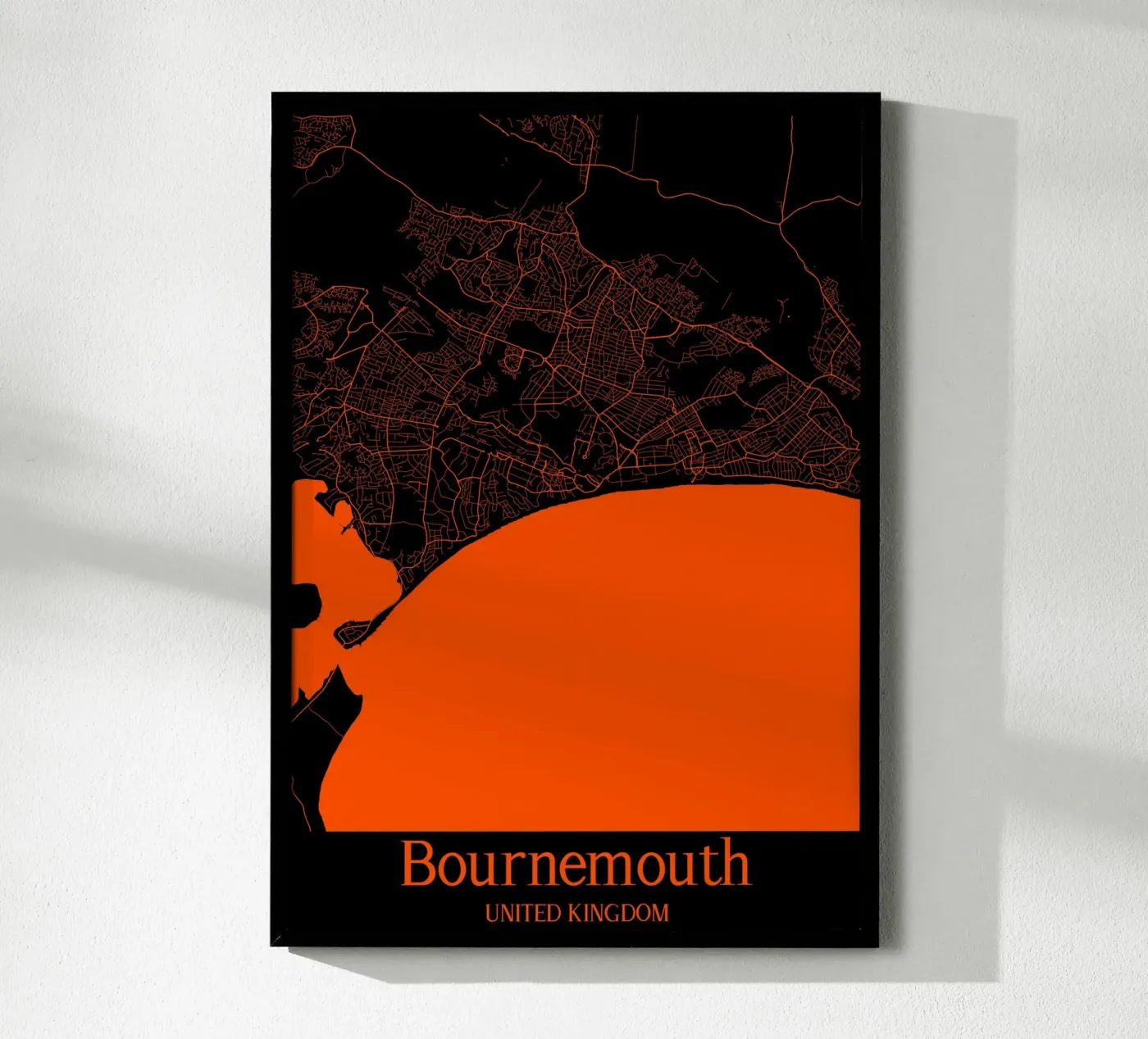 Bournemouth poster van MiMap