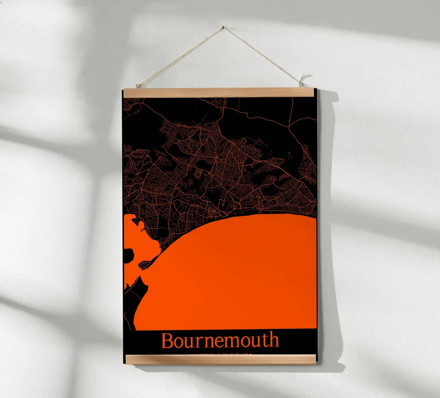 Bournemouth poster van MiMap