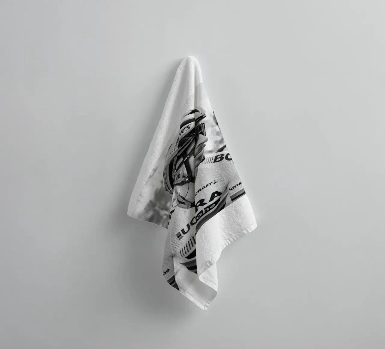 peter sagan is the most successful and charismatic cyclist towel by addelia shope