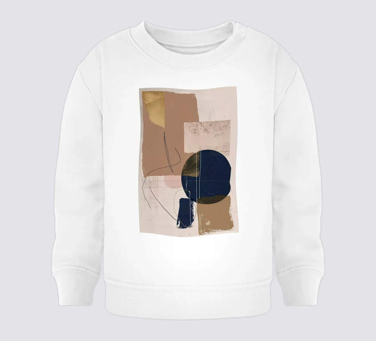 Copper and blue 3 baby sweatshirt by LeDieg