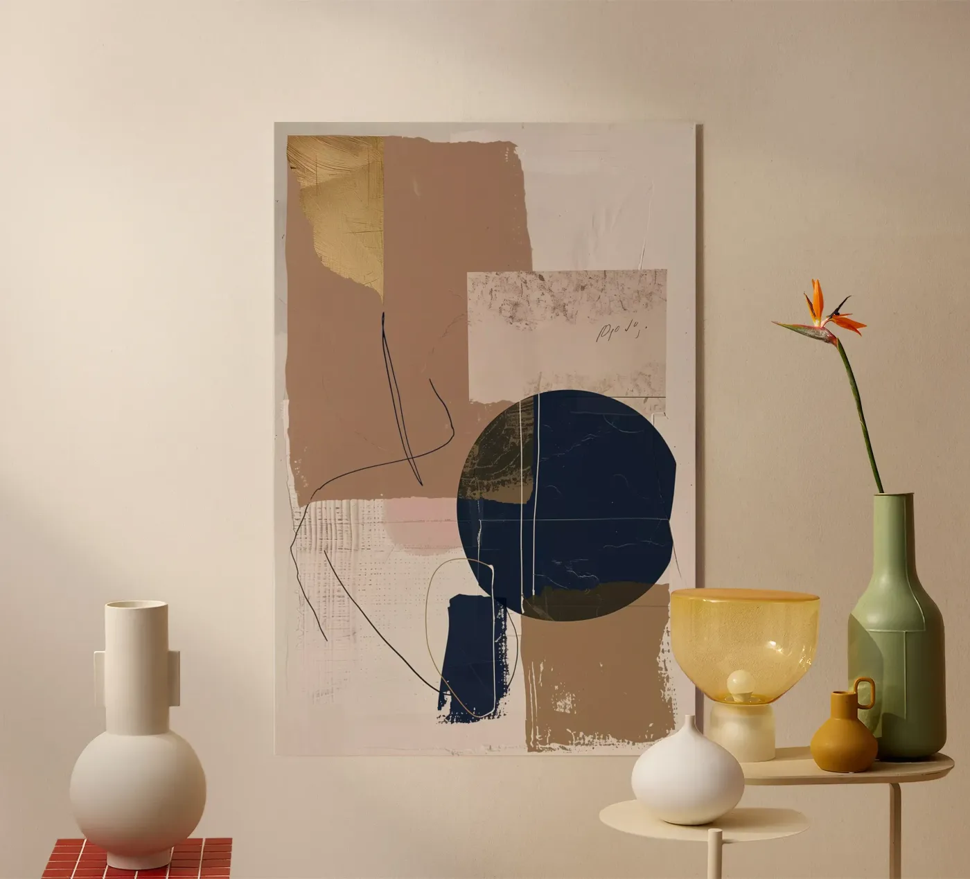 Copper and blue 3 plexiglass da LeDieg