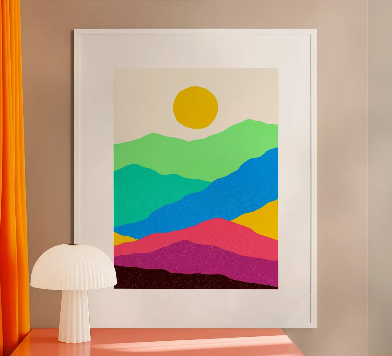 Le colline poster da Maria Lang