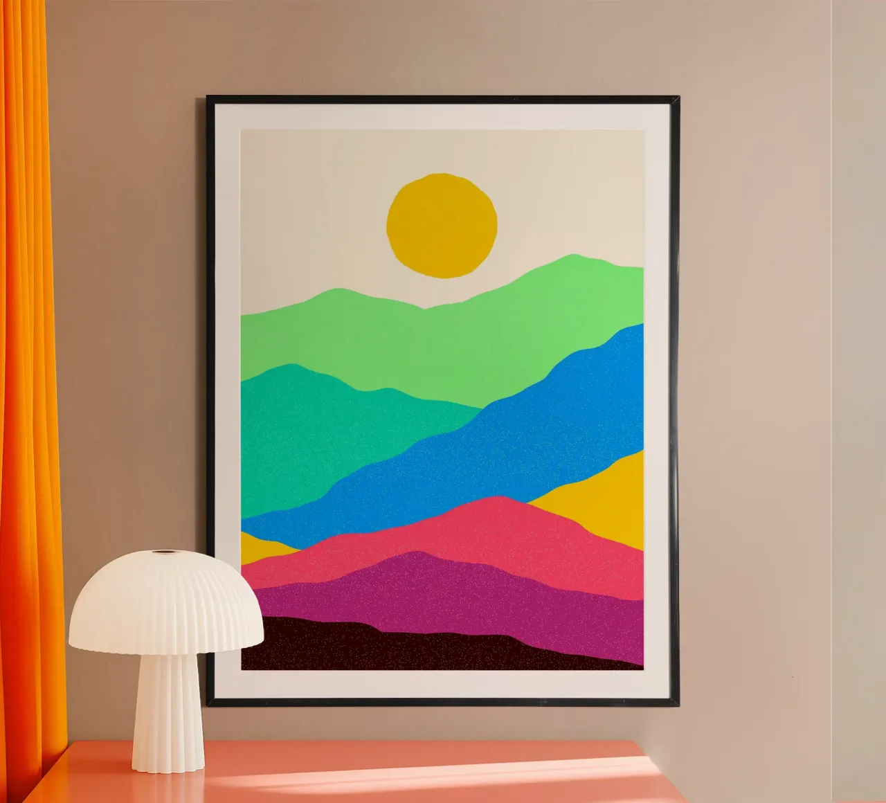 Le colline poster da Maria Lang