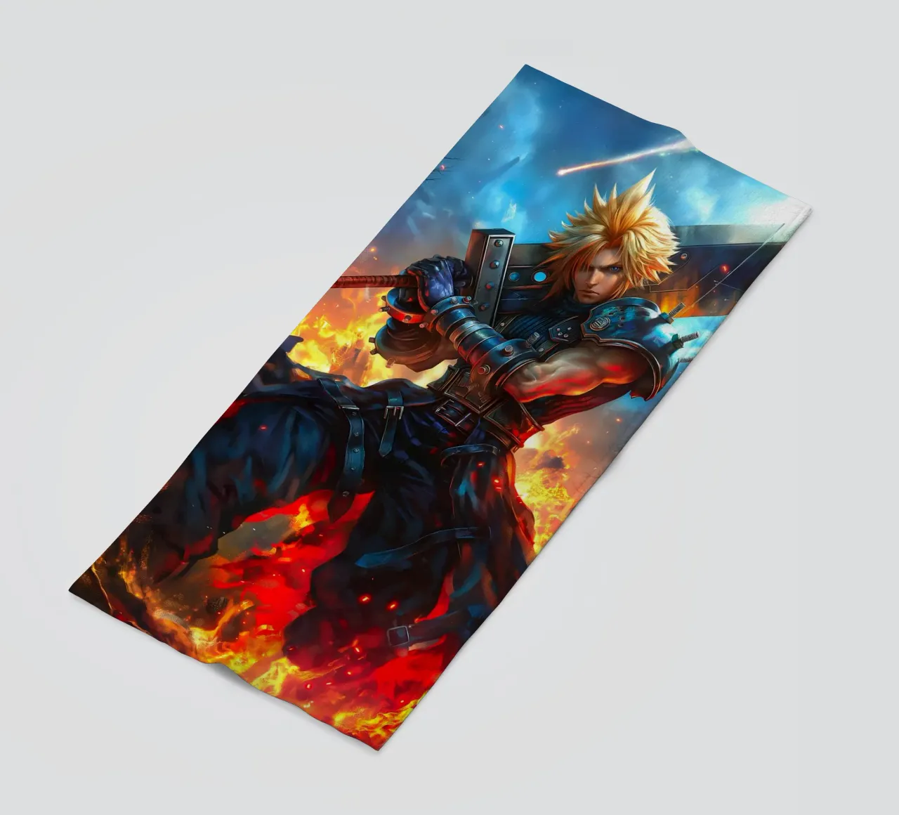 Cloud Strife Final Fantasy VII FF7 telo mare da Fleur de Lys