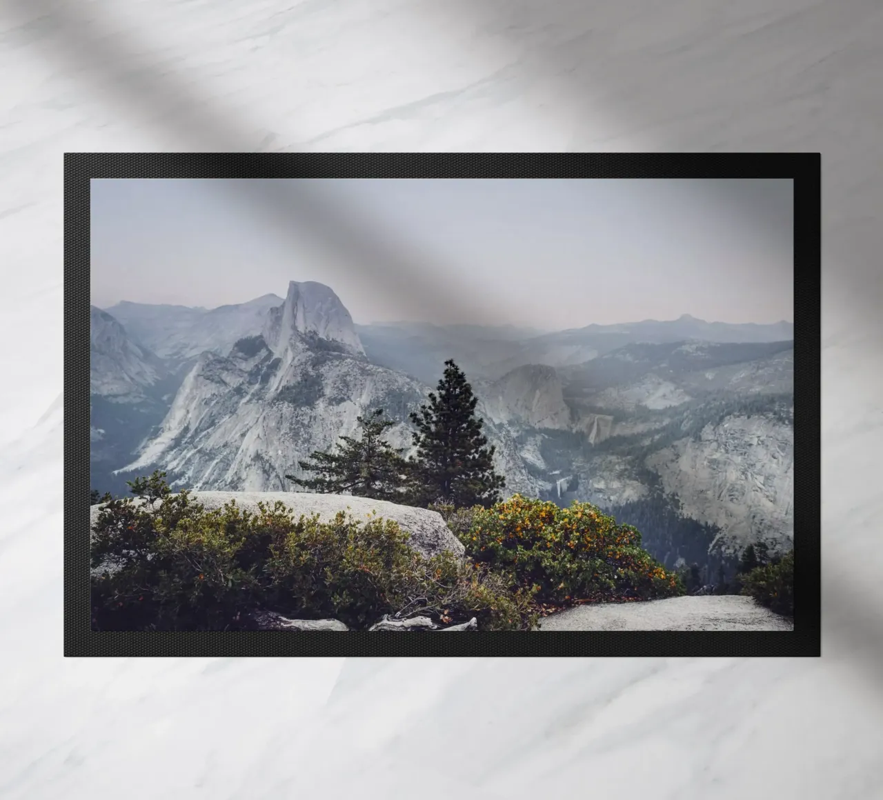 Half Dome View doormat by thetraveller