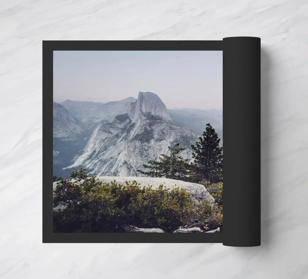 Half Dome View doormat by thetraveller