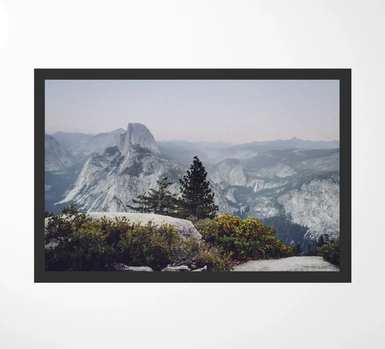 Half Dome View doormat by thetraveller