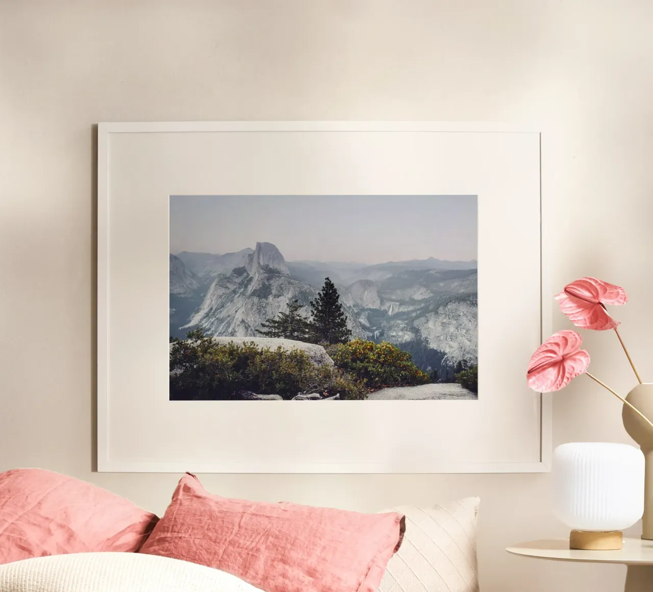 Half Dome View hahnemühle by thetraveller