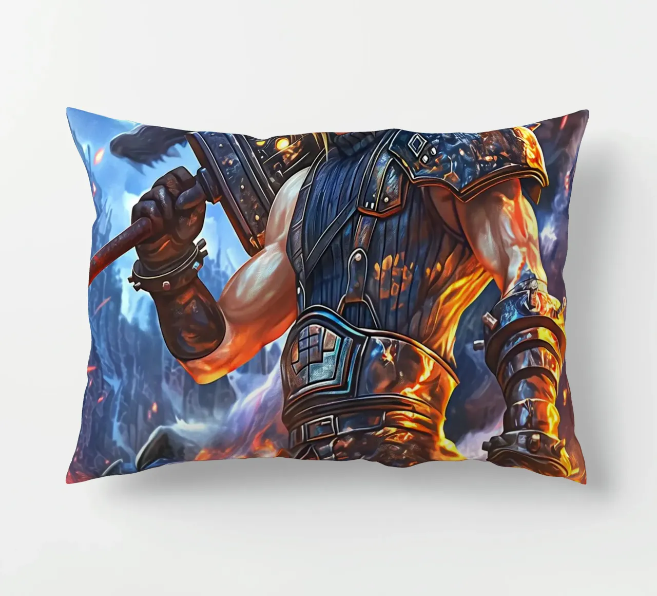 Cloud Strife Final Fantasy VII FF7 cuscino da Fleur de Lys