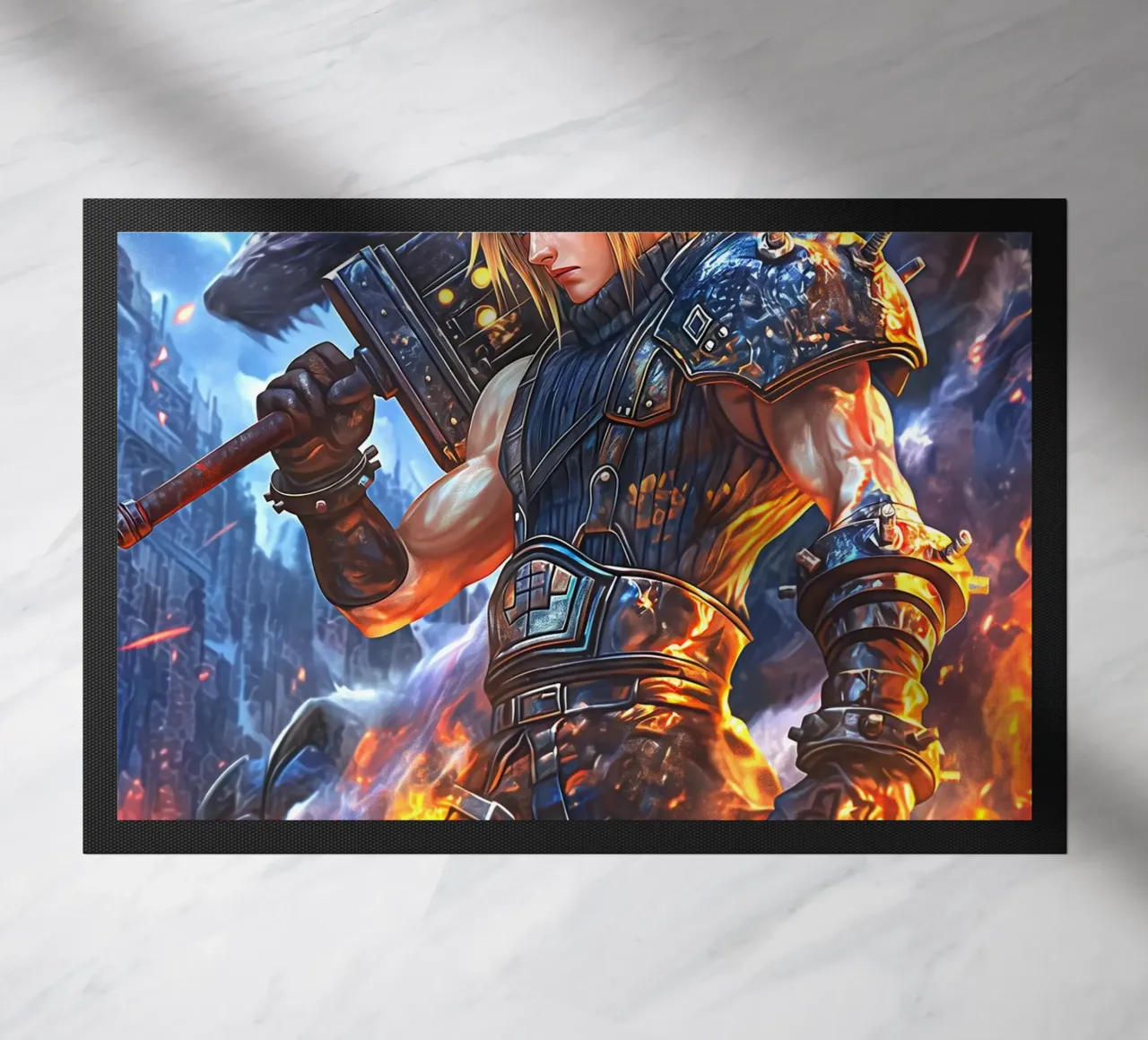 Cloud Strife Final Fantasy VII FF7 zerbino da Fleur de Lys