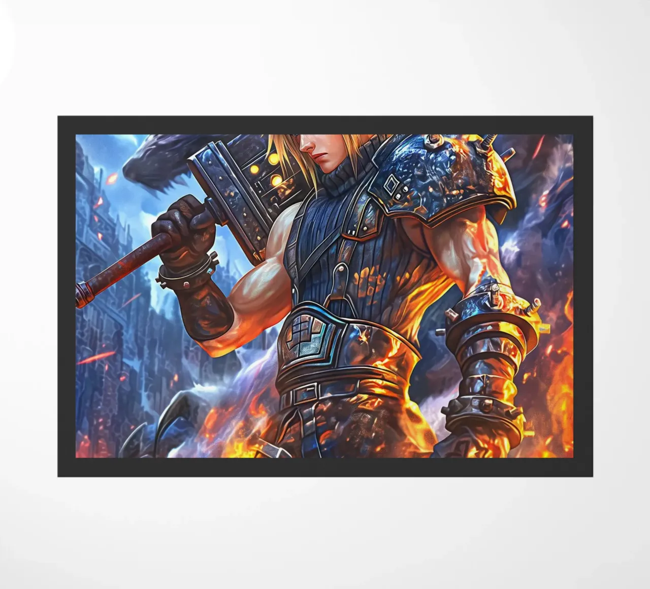 Cloud Strife Final Fantasy VII FF7 zerbino da Fleur de Lys