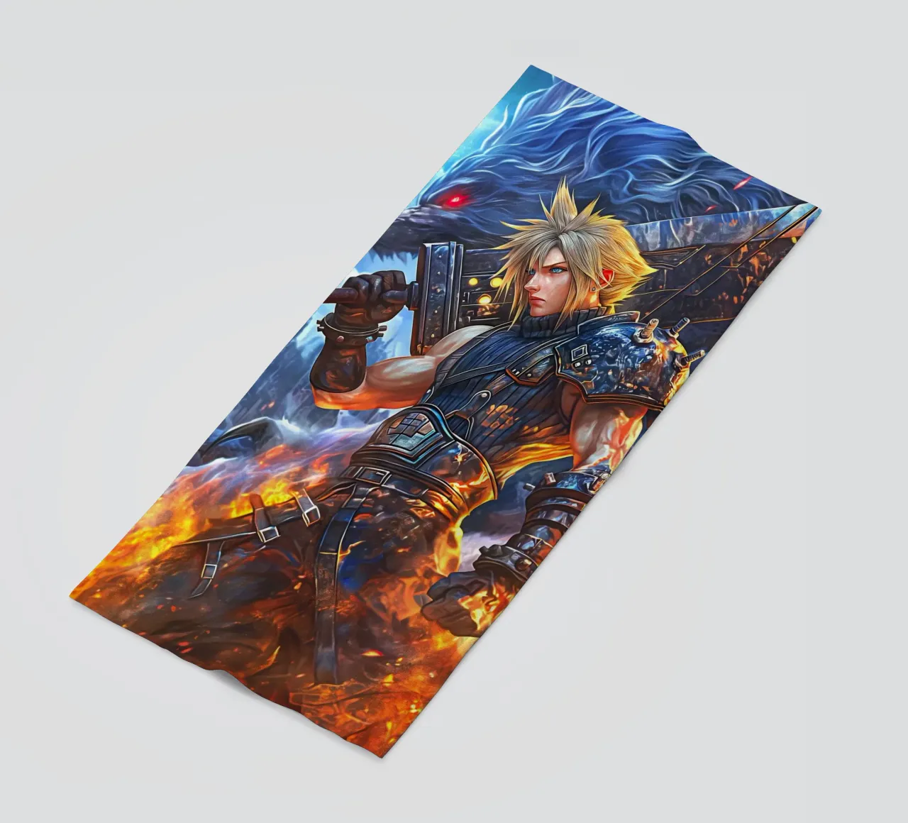 Cloud Strife Final Fantasy VII FF7 telo mare da Fleur de Lys