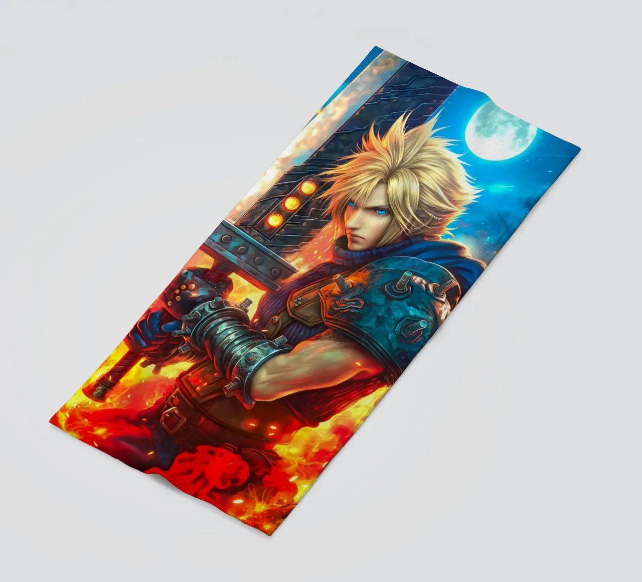 Cloud Strife Final Fantasy VII FF7 telo mare da Fleur de Lys