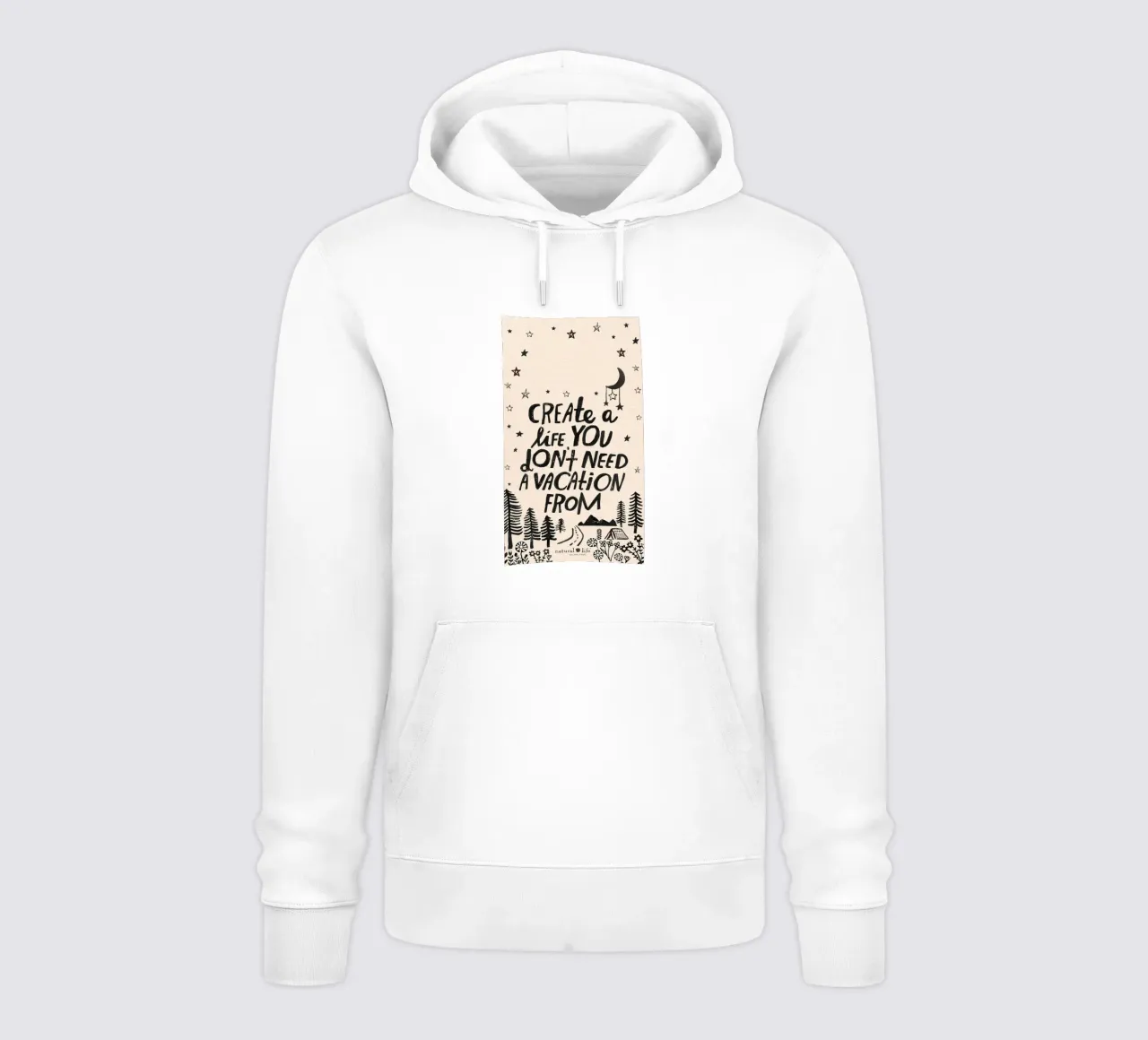 creare una vita che felpa con cappuccio da art quots shop