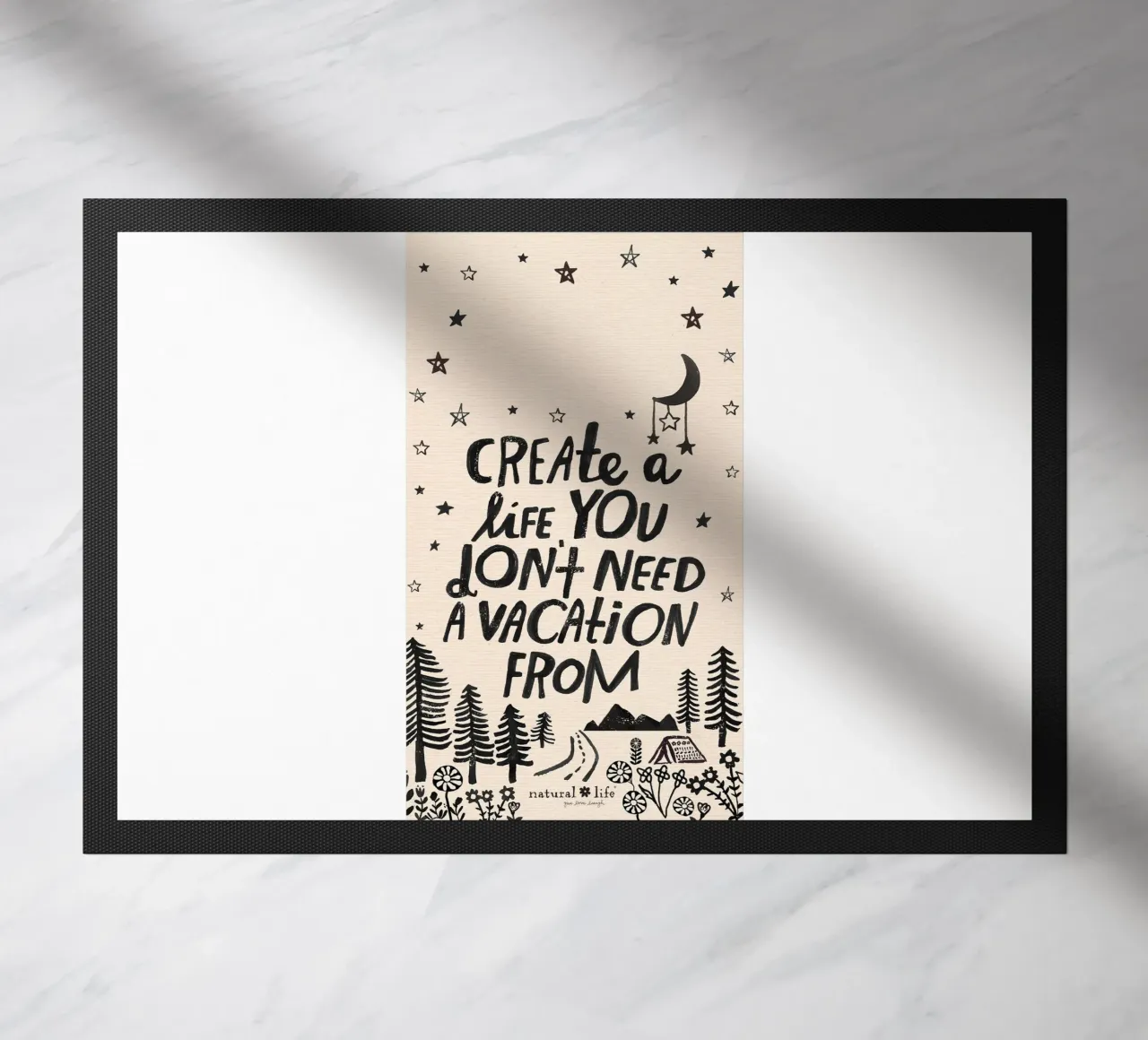 creare una vita che zerbino da art quots shop