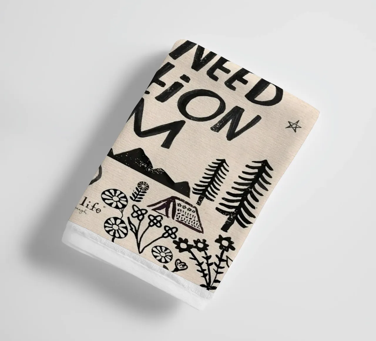 create a life you towel by art quots shop