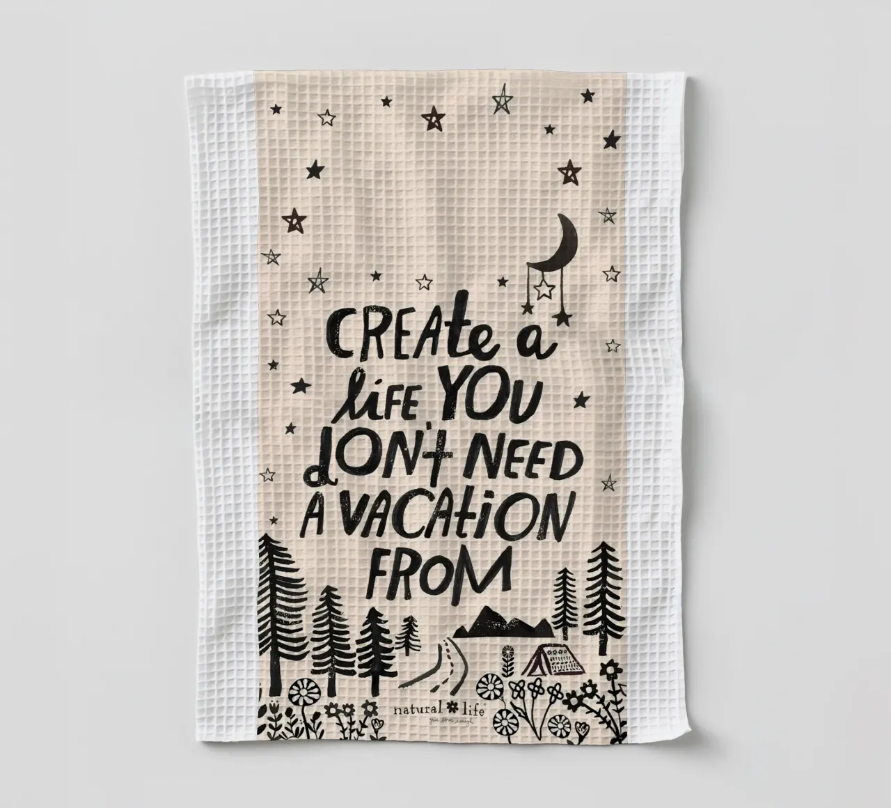créer une vie que vous torchon de art quots shop