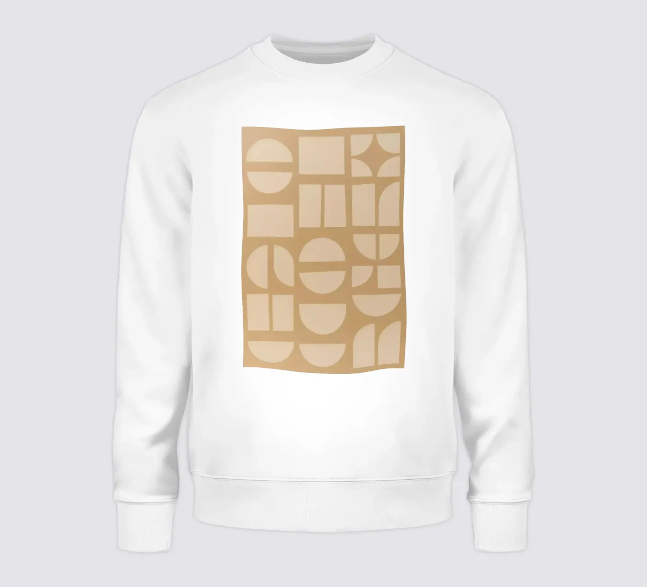 Beige and white felpa da LeDieg