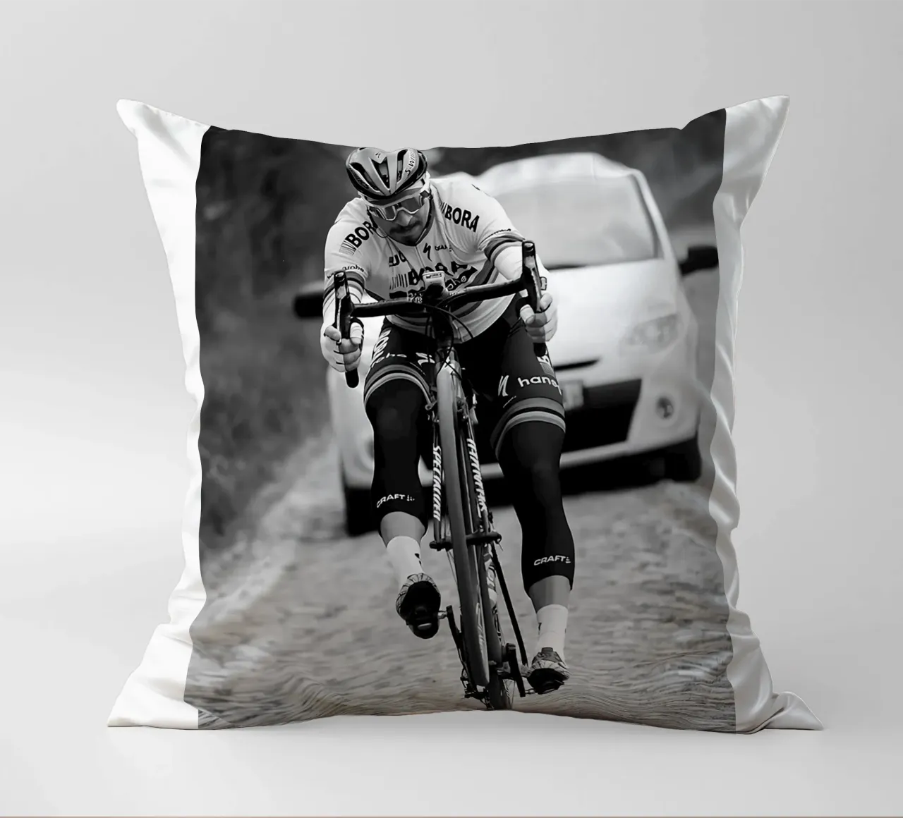 peter sagan gareggia in una delle gare classiche cuscino da addelia shope
