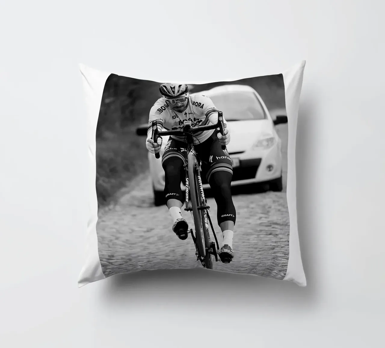 peter sagan gareggia in una delle gare classiche cuscino da addelia shope
