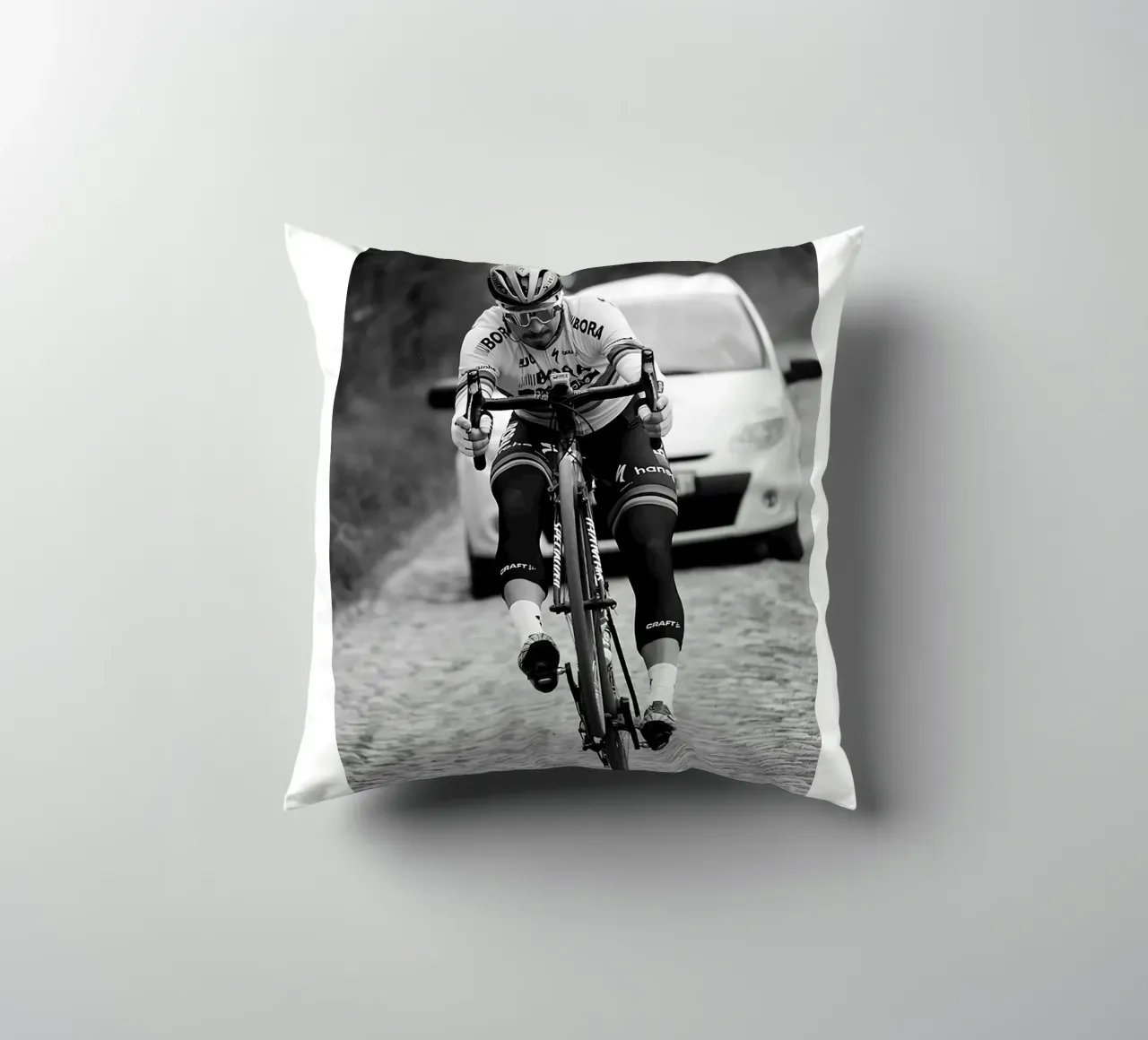 peter sagan gareggia in una delle gare classiche cuscino da addelia shope