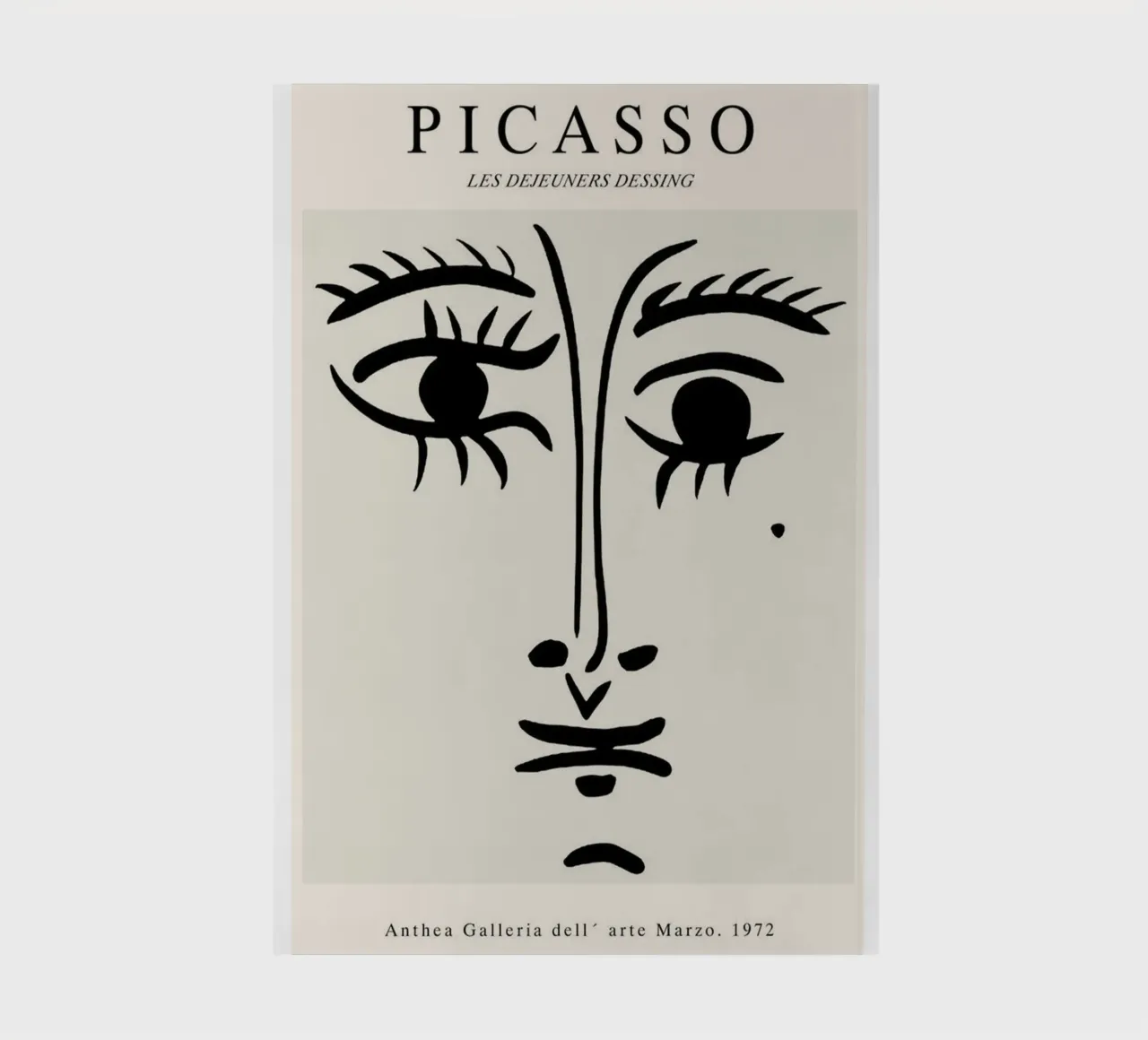 Eye - Picasso notebook by Günstiger Laden