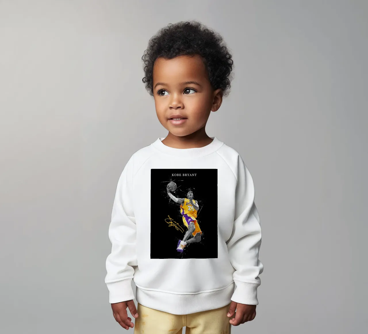 Kobe Bryant felpa neonato da FreeArtStudio