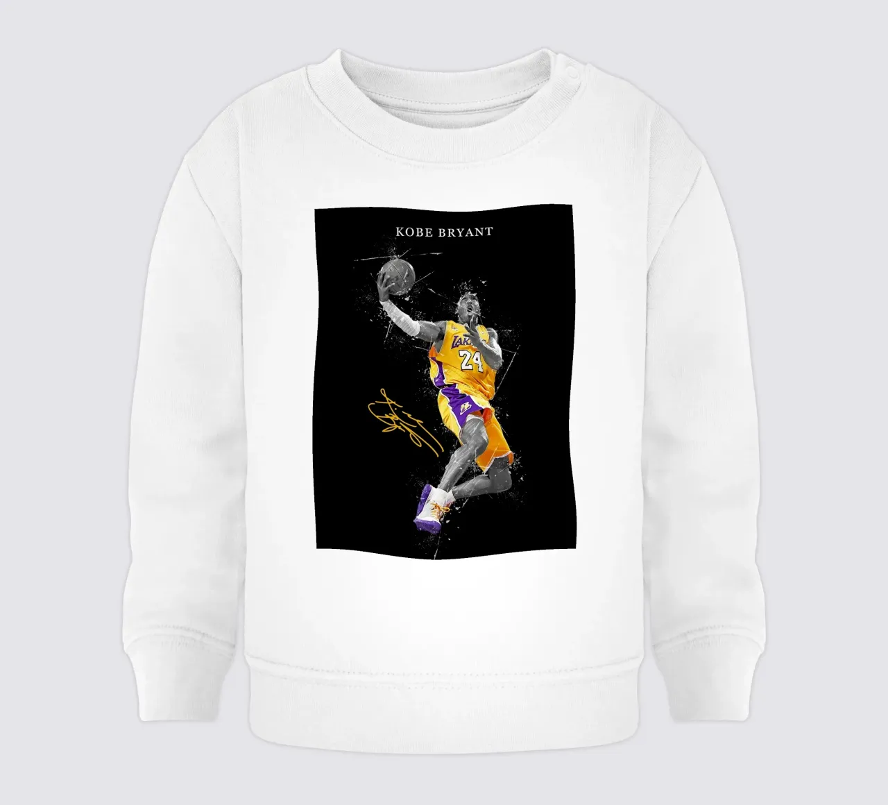 Kobe Bryant felpa neonato da FreeArtStudio
